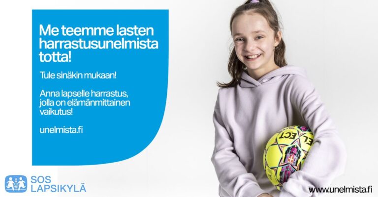 Sos lapsikylä mainos