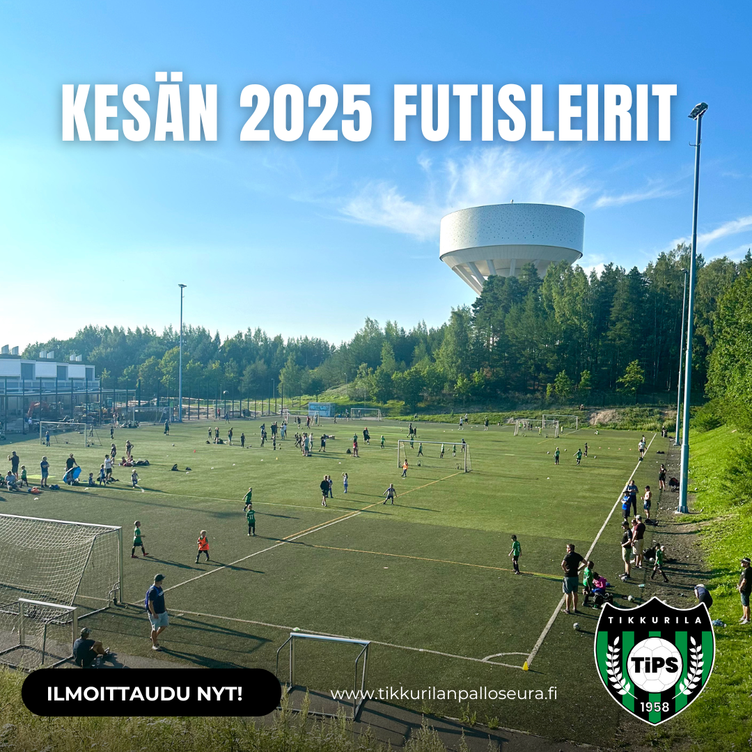 Kesän 2025 jalkapalloleirit