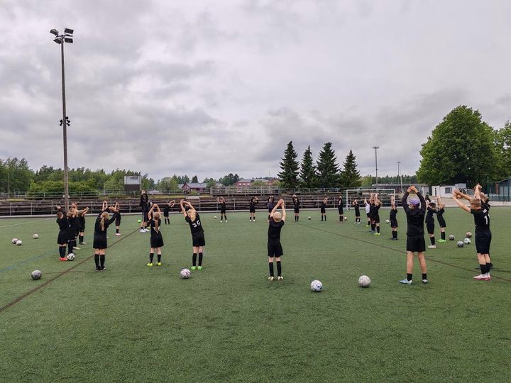 Kesän aamuharjoitukset valituille ryhmille