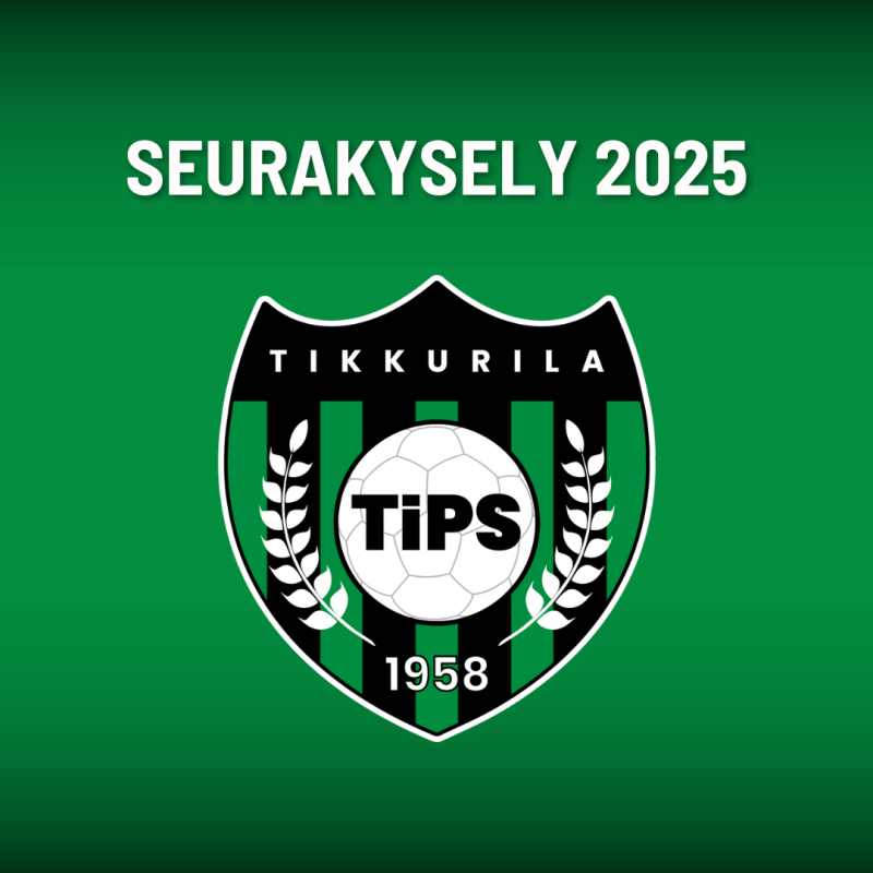 Tikkurilan Palloseuran seurakysely – vastaa ja voita 100€ lahjakortti