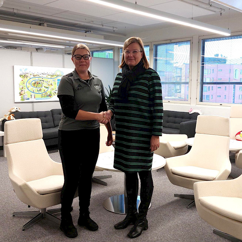 SOS-Lapsikylä Tikkurila Cupin yhteistyökumppaniksi