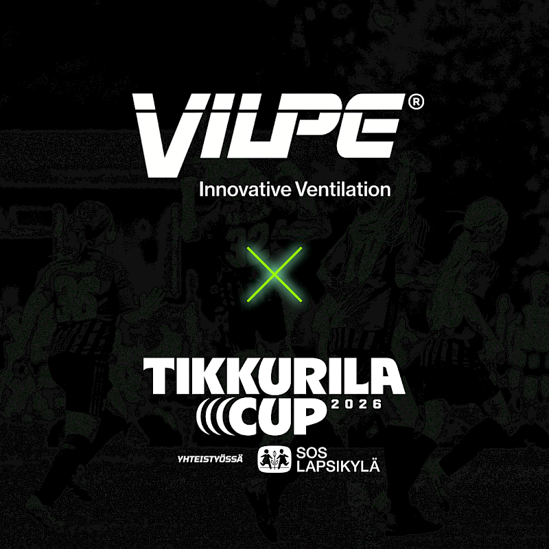 VILPE Tikkurila Cupin yhteistyökumppaniksi