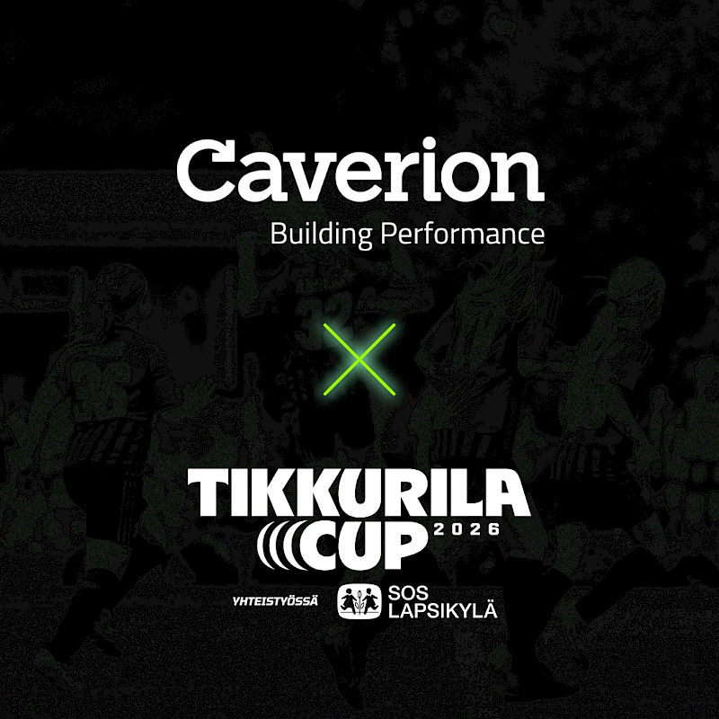 Caverion Tikkurila Cupin yhteistyökumppaniksi