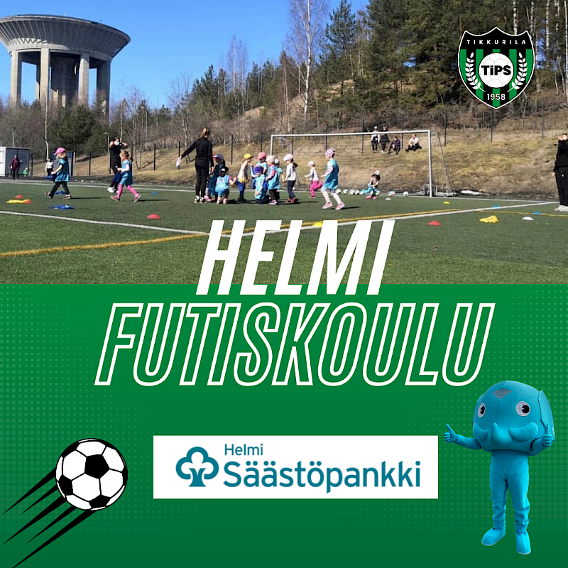 Helmi Futiskoulu alkaa 8.4.2026