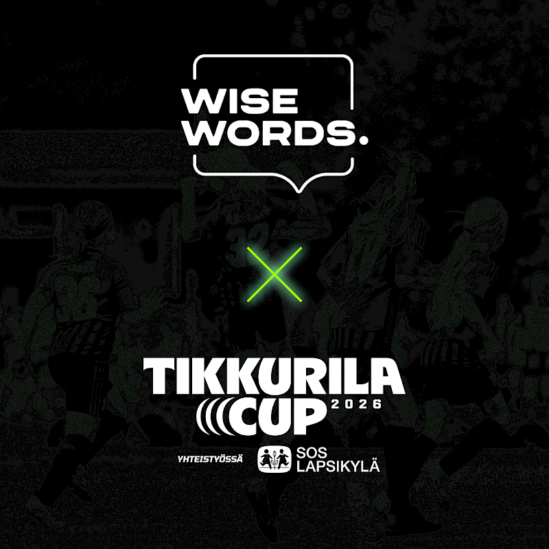 Wise Words Tikkurila Cupin yhteistyökumppaniksi