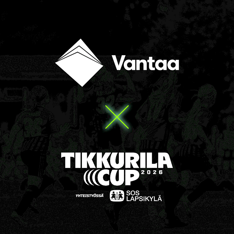 Vantaan kaupunki Tikkurila Cupin yhteistyökumppaniksi