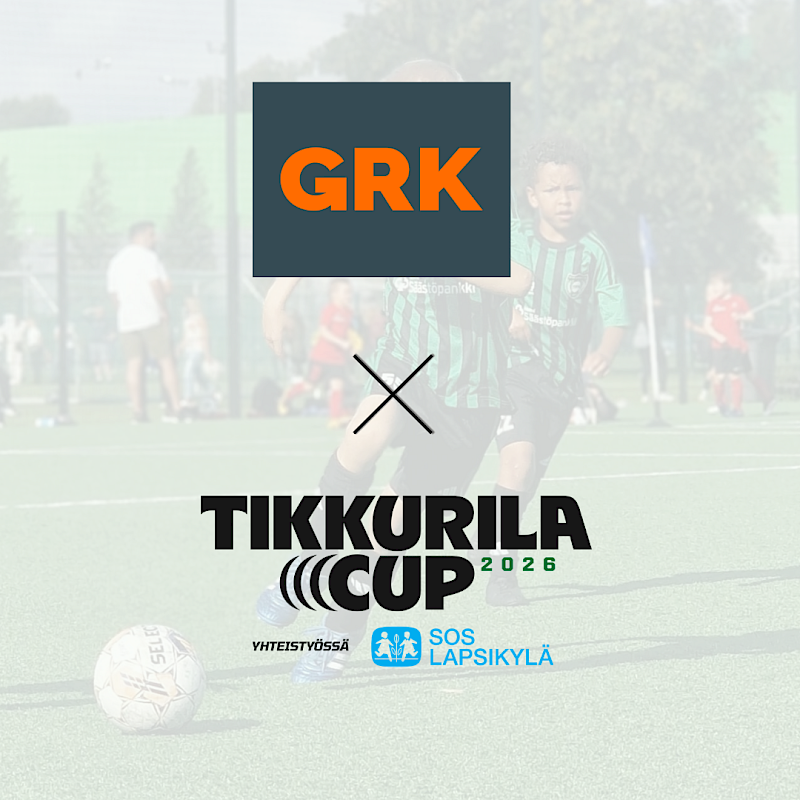 GRK Tikkurila Cupin yhteistyökumppaniksi