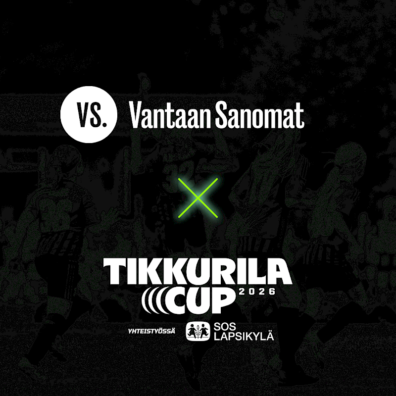 Vantaan Sanomat Tikkurila Cupin yhteistyökumppaniksi