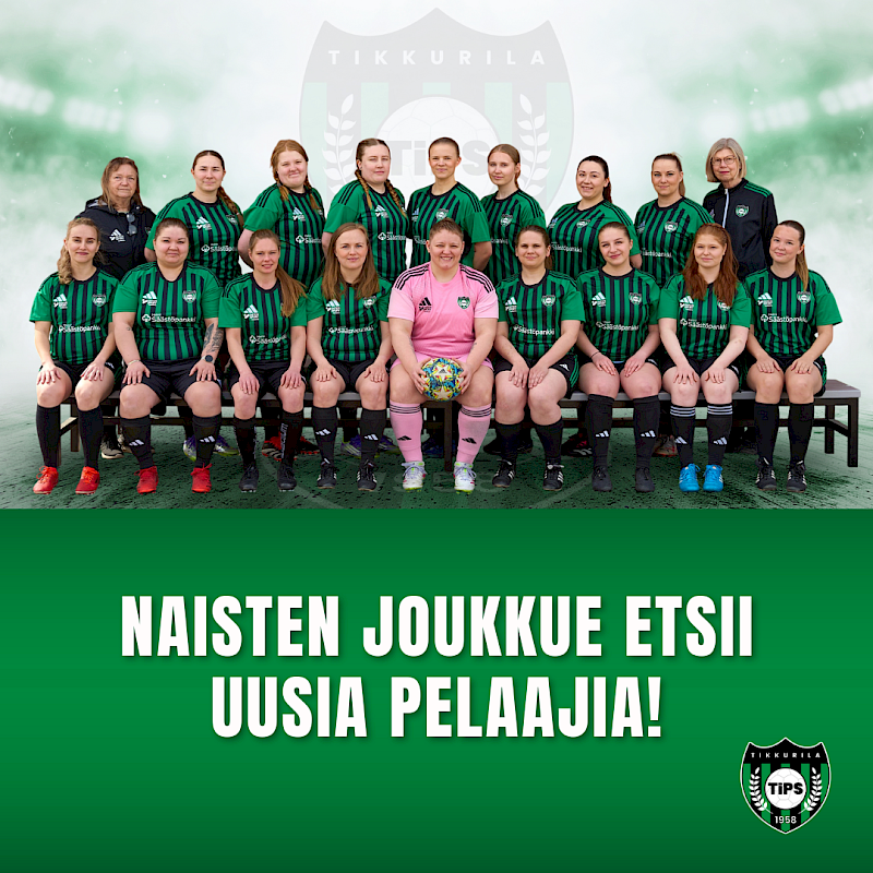 Naisten joukkue etsii uusia pelaajia