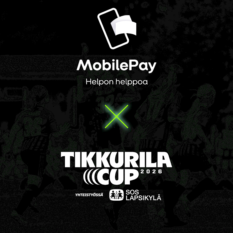 MobilePay Tikkurila Cupin yhteistyökumppaniksi