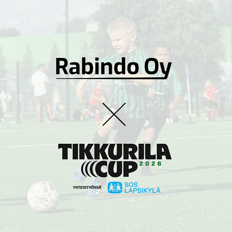 Rabindo Oy Tikkurila Cupin yhteistyökumppaniksi