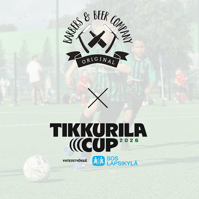 Barbers & Beer Tikkurila Cupin yhteistyökumppaniksi