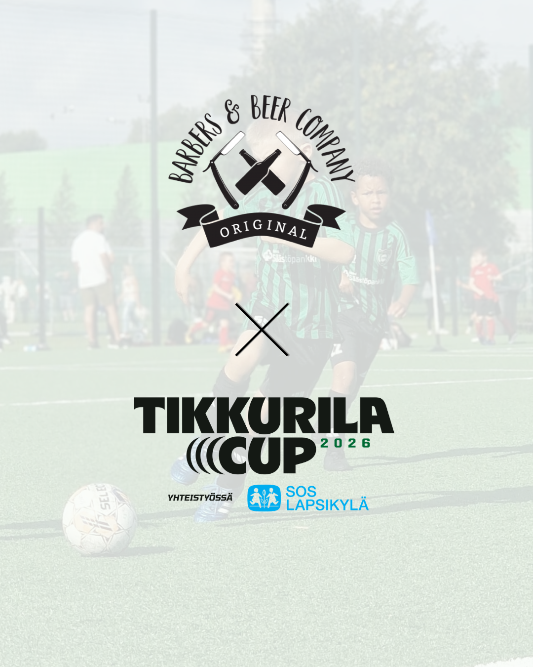 Barbers & Beer Tikkurila Cupin yhteistyökumppaniksi
