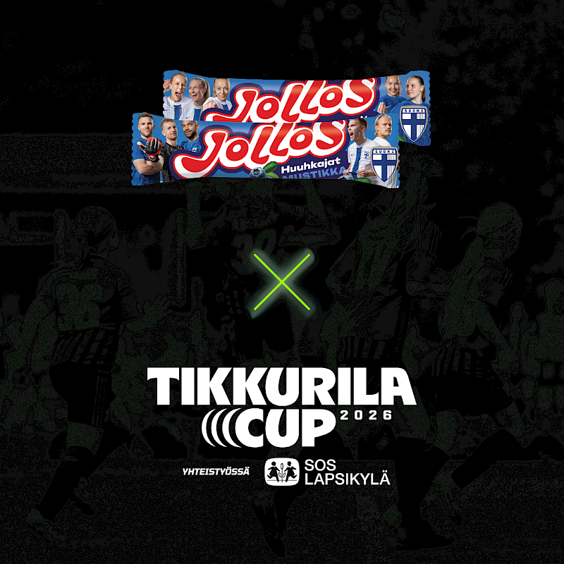 Jollos Tikkurila Cupin yhteistyökumppaniksi