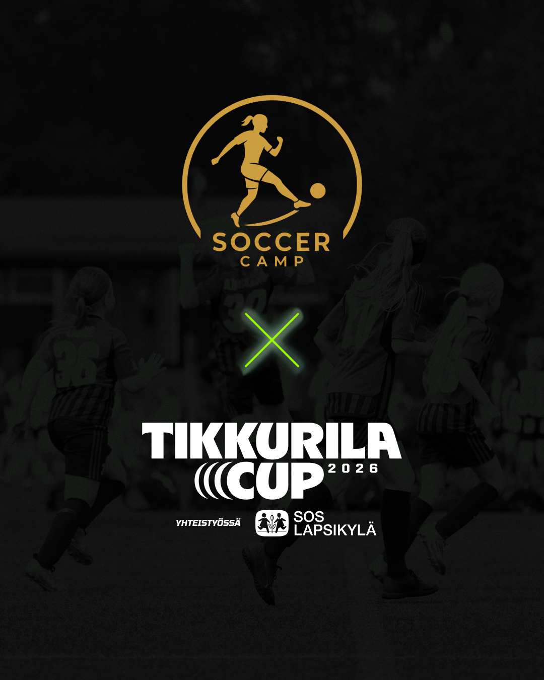 Soccer Camp Tikkurila Cupin yhteistyökumppaniksi