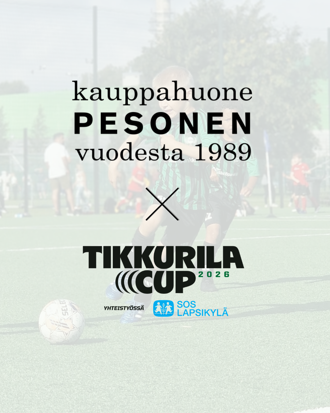 Kauppahuone Pesonen Tikkurila Cupin yhteistyökumppaniksi