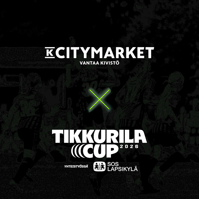 K-Citymarket Vantaa Kivistö Tikkurila Cupin yhteistyökumppaniksi