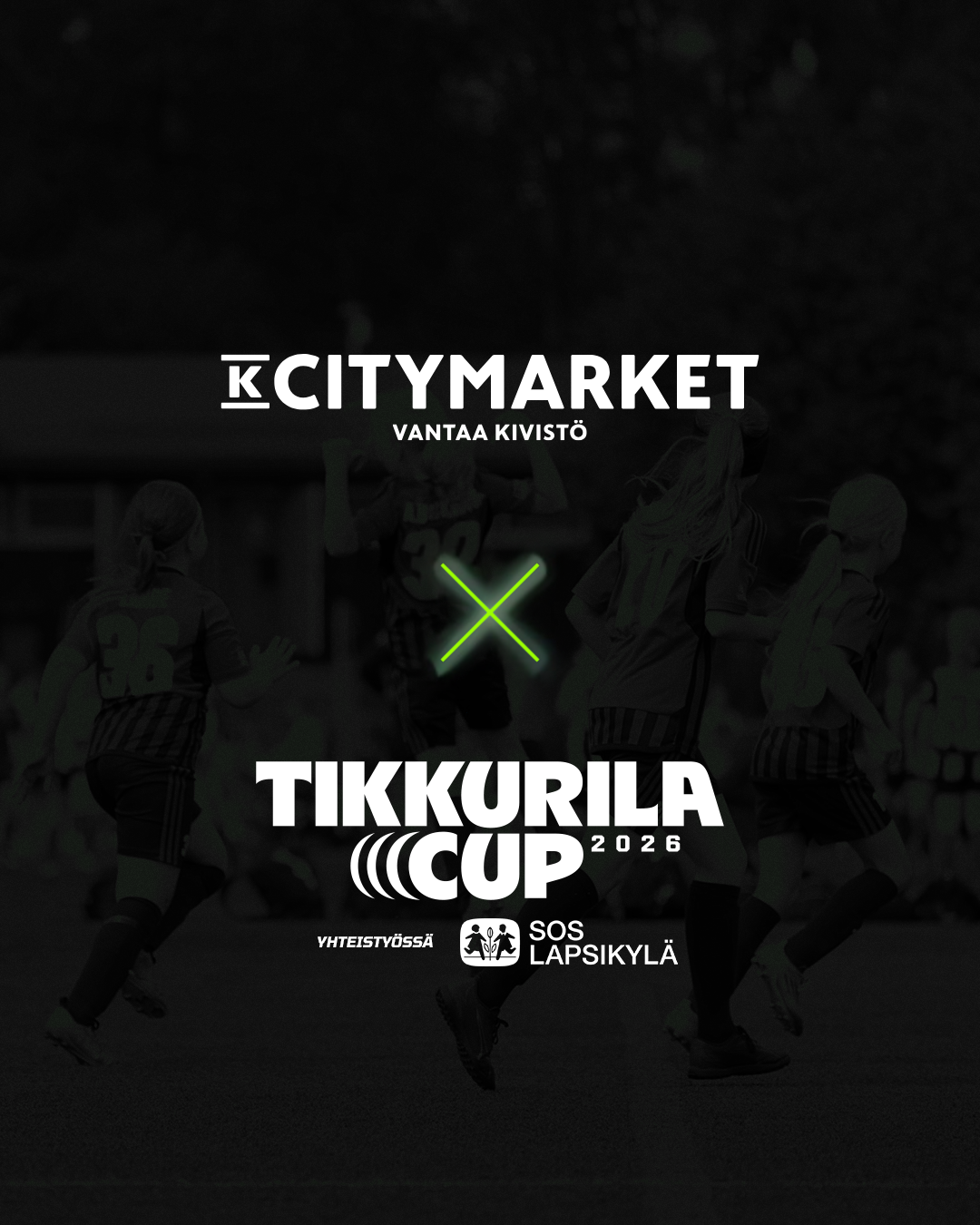 K-Citymarket Vantaa Kivistö Tikkurila Cupin yhteistyökumppaniksi