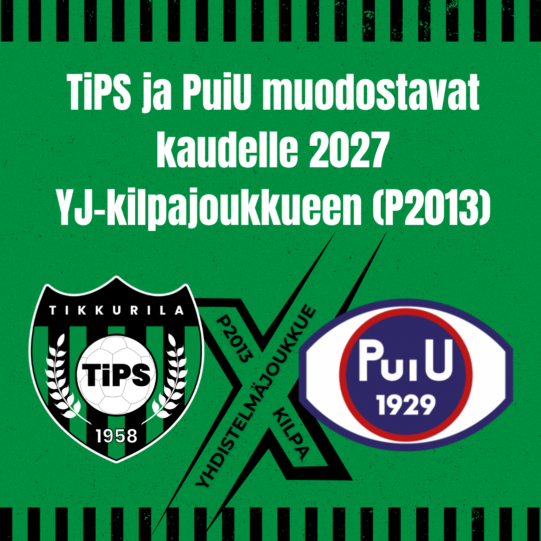 TiPS ja PuiU perustavat P2013 yhdistelmäjoukkueen