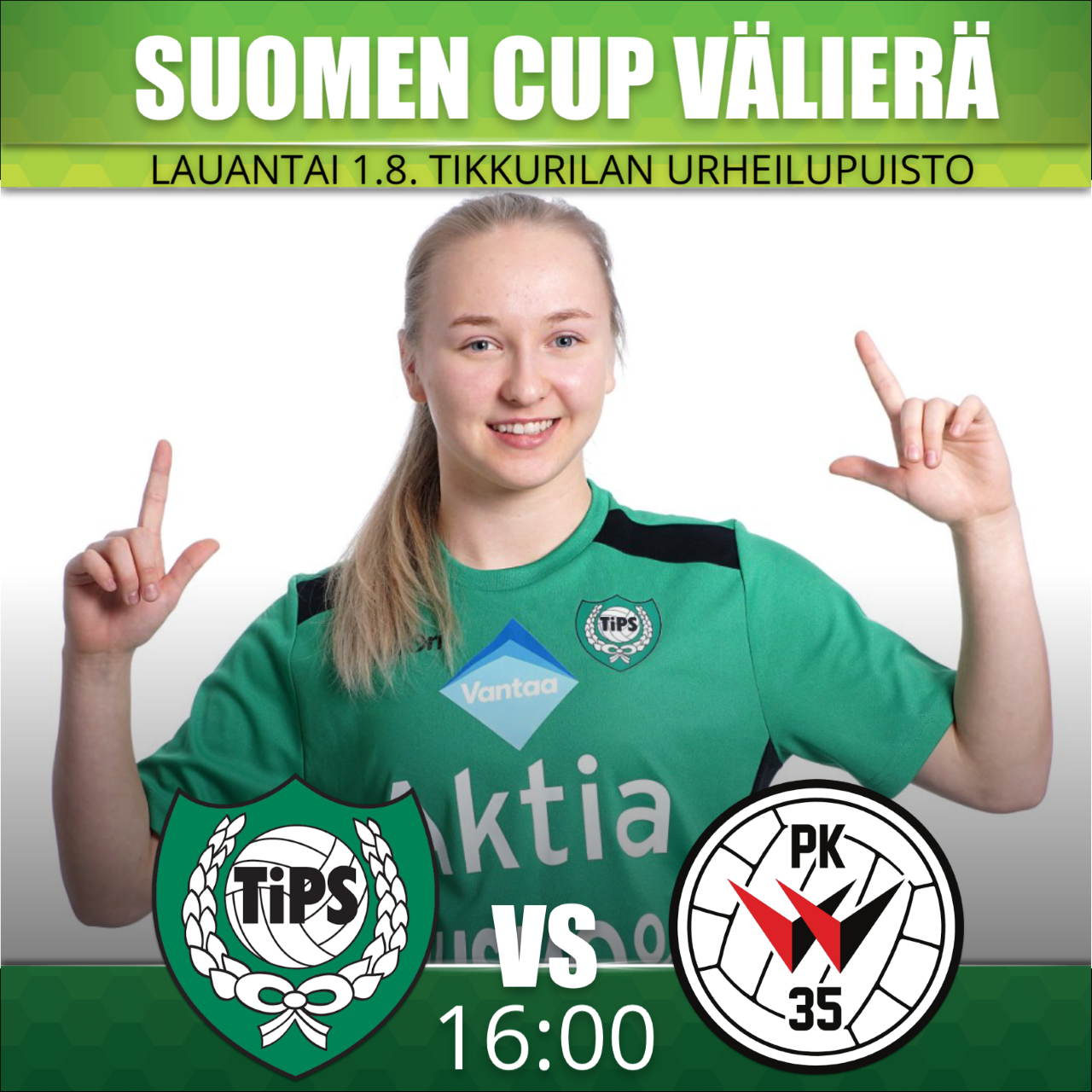 Suomen Cupin Valiera Vantaan Derby Tips Pk 35 Vantaa Lauantaina 1 8 Tikkurilassa Tips